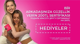 Give a friend a certificate for 200tl